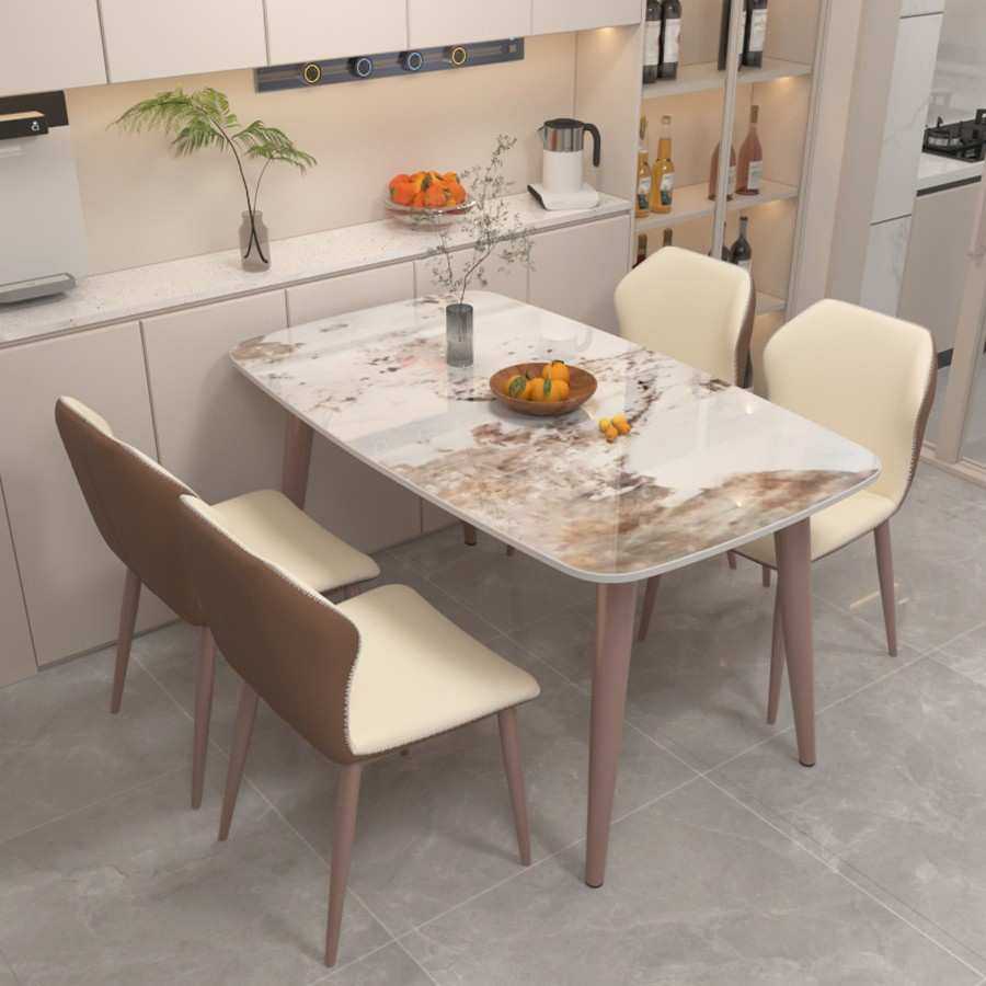 意式马肚形岩板餐桌椅组合现代简约轻奢家用小户型亮光吃饭桌子,农机/农具/农膜,其它农用工具,淘宝优惠券,粉丝福利购,淘宝优惠卷