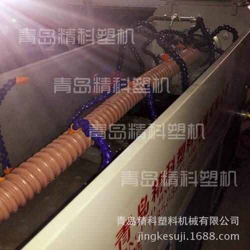 PE预应力碳素螺旋护套管生产线 COD预应力波纹管设备