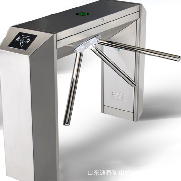 卡安桥式八角斜角桥式三辊闸 人行通道闸机 地铁工地考勤门禁系统