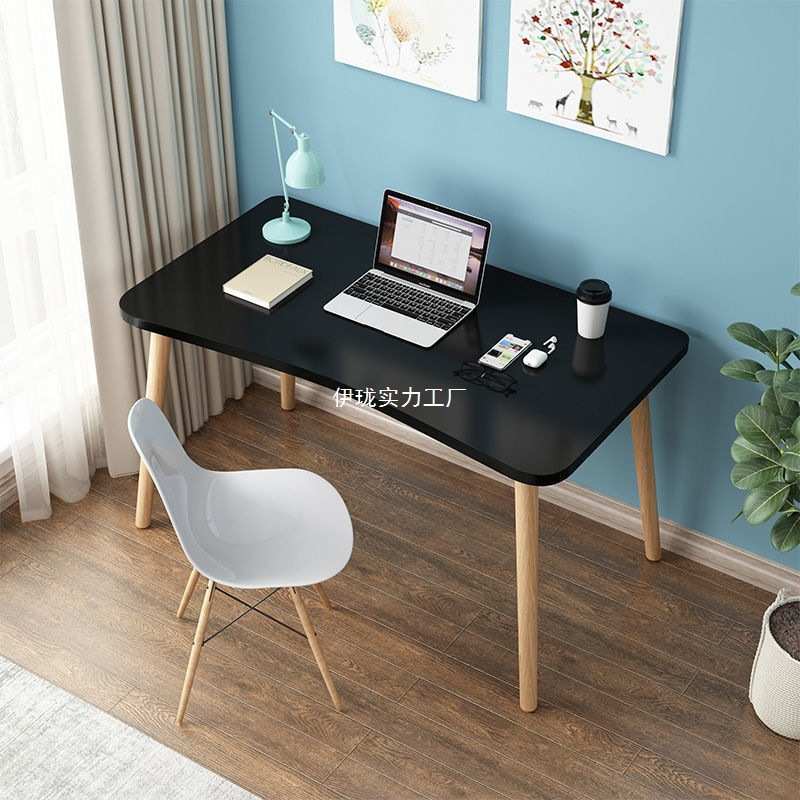 桌子简约电脑桌出租房书桌宿舍办公卧室写字桌学生家用学习小桌子