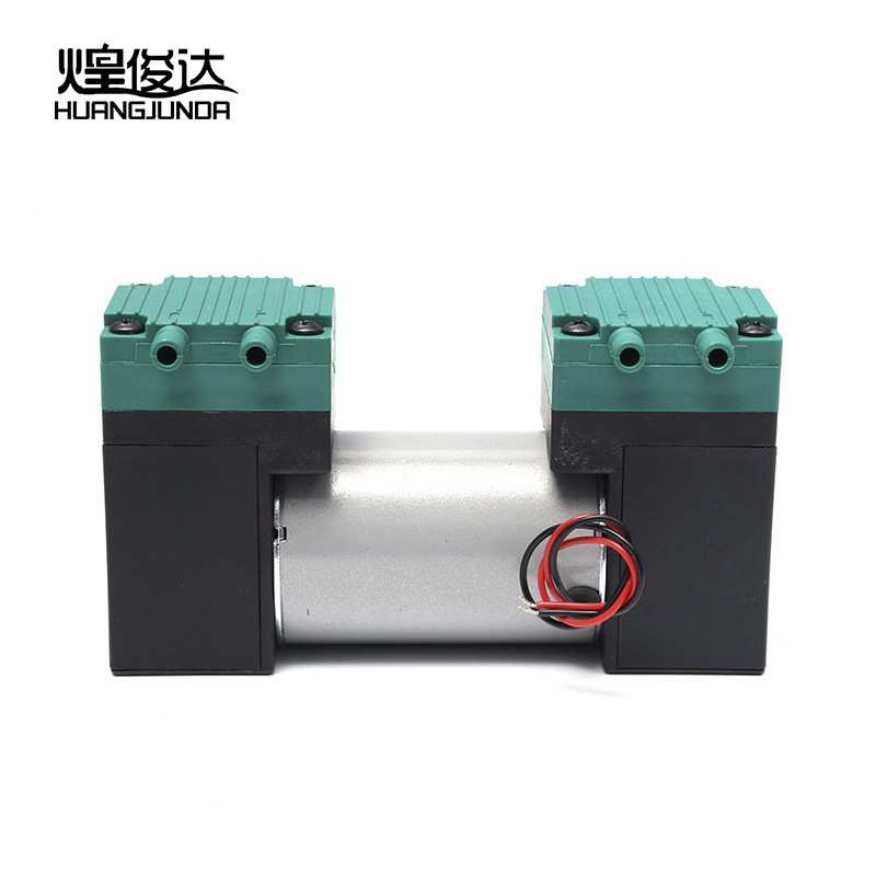 huangjunda2AP51-1双头泵微型真空泵负压隔膜泵12V直流气泵增压泵