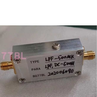 sma口 30M 100M 10M 低通滤波器LPF 10k 500M 100k