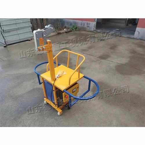 装修用单人电动吊篮 小型建筑工程悬挂平台 外墙清洗可移动脚手架