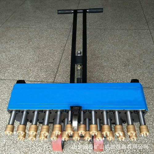 11头凿毛机 手推式凿毛机 十一头路面凿毛机 手推式混凝土凿毛机