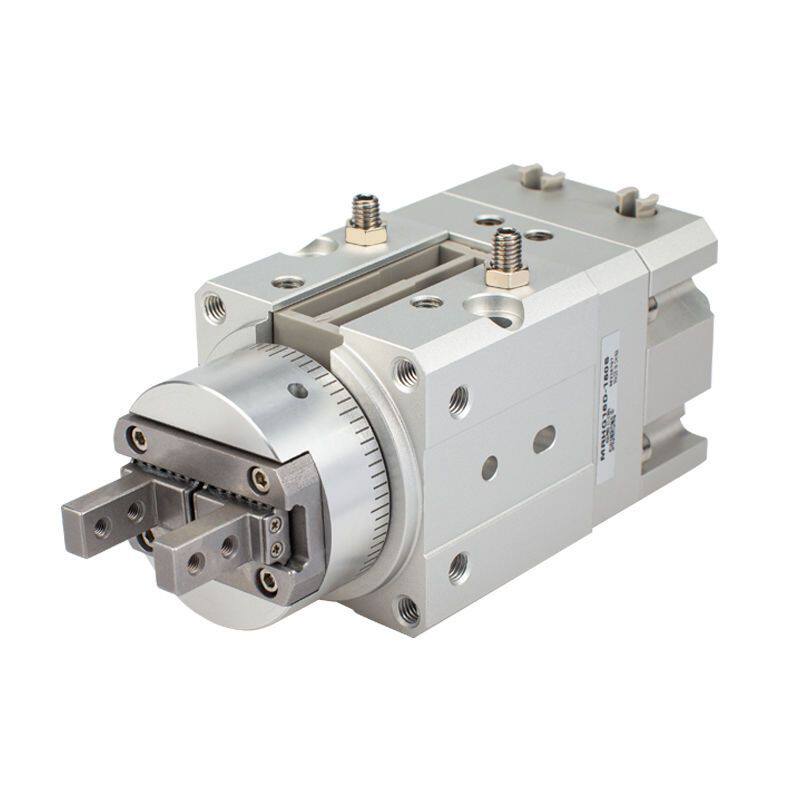 SMC型/旋转带夹爪手指气缸摆动气爪MRHQ10D/16D/20D/25D-90S/180S