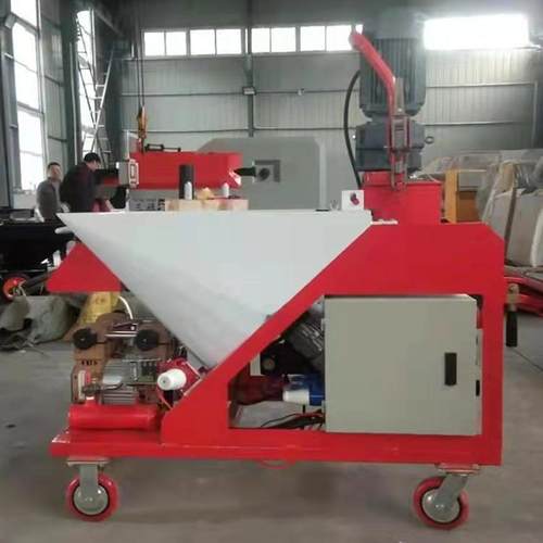 供应全自动/半自动石膏喷涂机 石膏干粉搅拌喷涂机 源厂直供