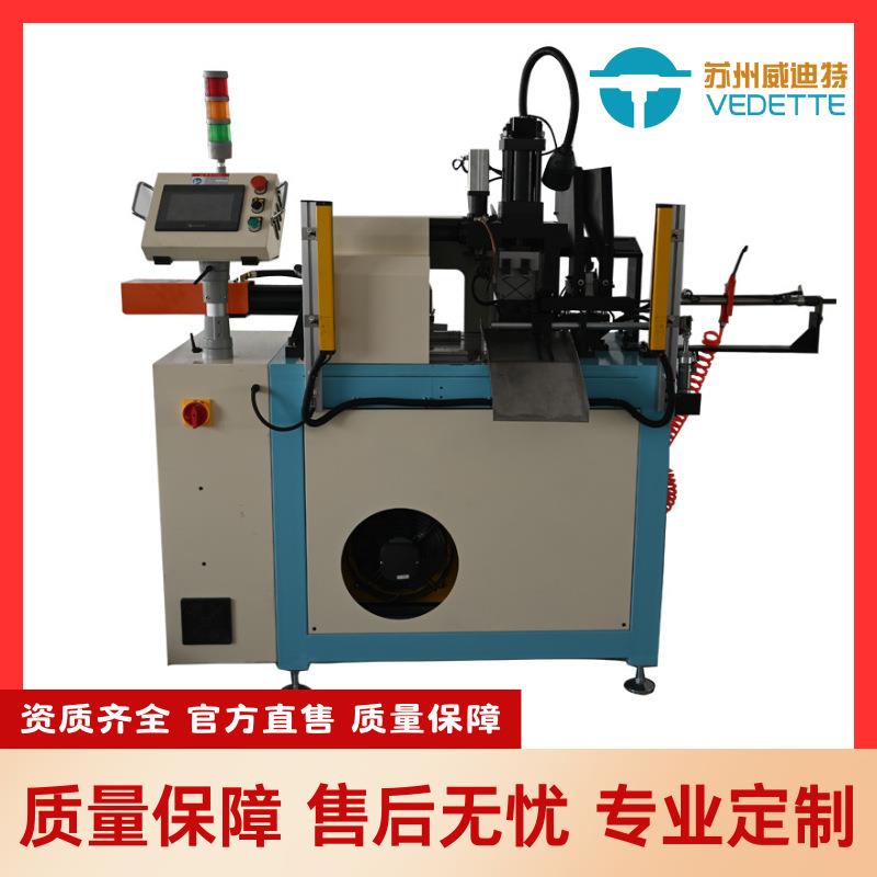 铜管铝管管端成型机PLC伺服送料加工不锈钢扩口缩口成型机