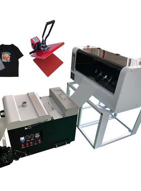 自动喷墨DTF Printer彩色T恤数码印花柯式白墨烫画打印机 i1600
