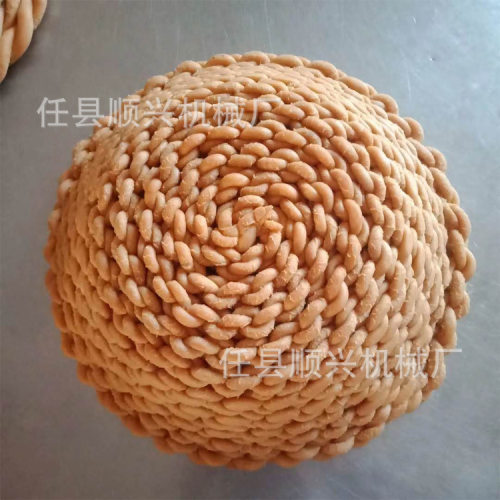 顺兴仿手工麻花机自动切断淋油麻花机油炸京果糯米江米条设备