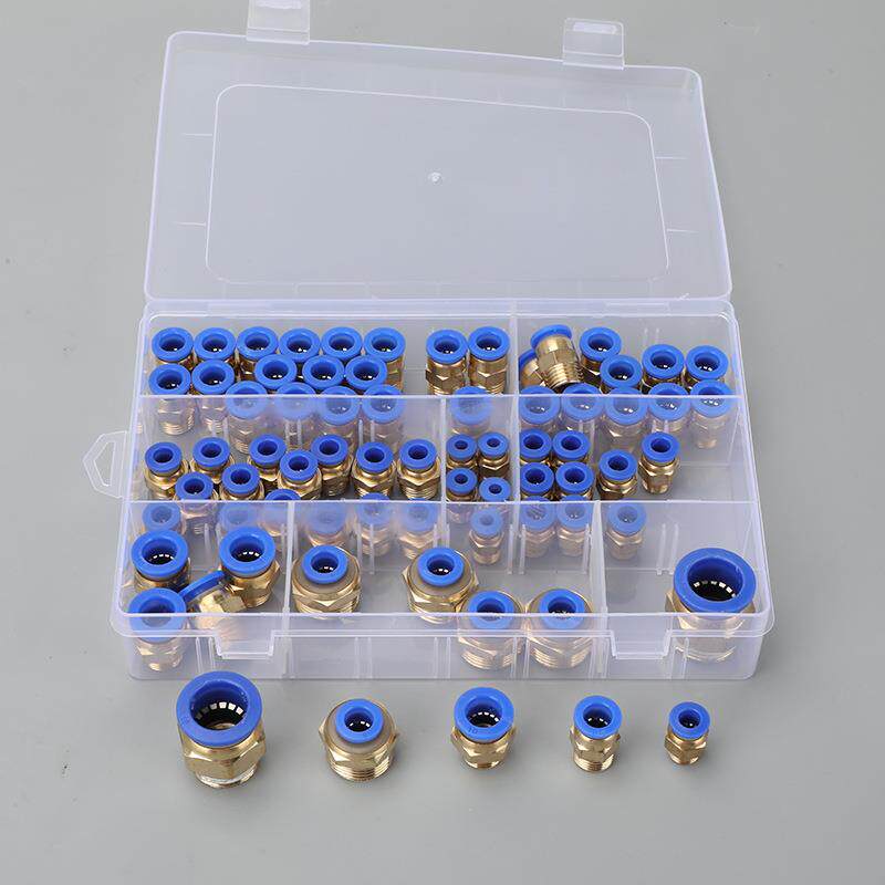 PC接头7压2件气动气管PC-套02无品牌/快速接头pc12-04快插10-038