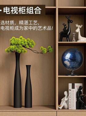 贝汉美式极简入户玄关装TThhmxrg饰摆件电柜意瓶视家居装饰品艺术