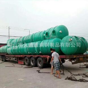 厂钢家MCH直销玻璃隔油池玻璃钢化粪池玻钢璃储罐污水处理设备