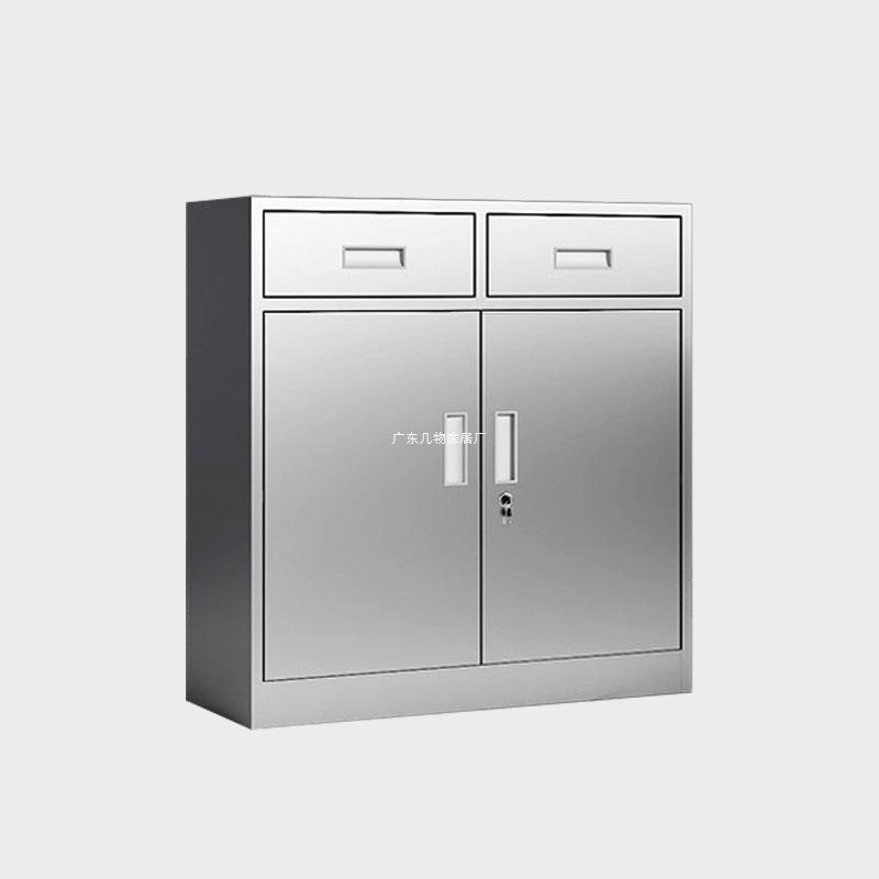 34不锈钢矮柜0外文件柜料资储物收纳室车库工具柜抽屉带YTSRM锁床