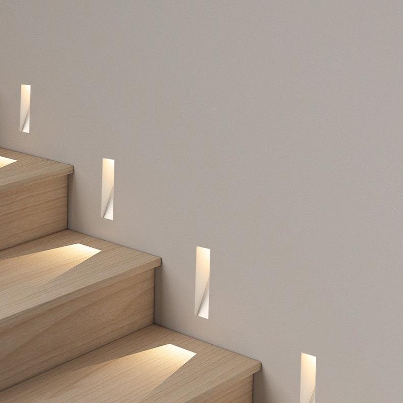 无框14500地脚灯智能台感应过道FD-WB阶楼梯墙角嵌入2梯步灯小边