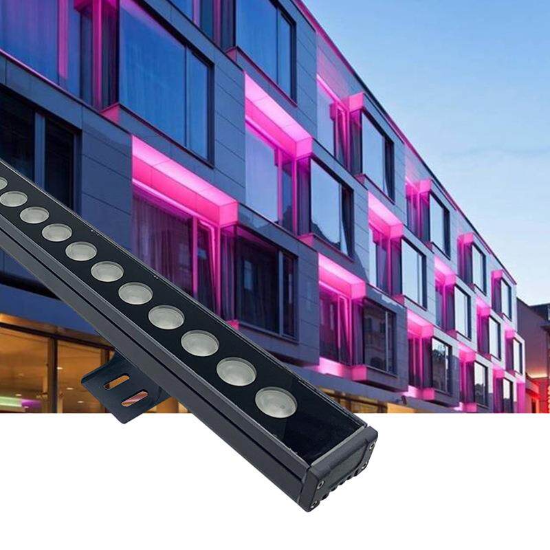 工程款lKLV-XQD-d洗墙灯铝型材18W4W户外防雨酒宇店桥2梁楼亮e化