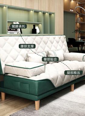 2025房KGO年客厅新款出叠租屋科技布折沙发型小户沙发可以当床