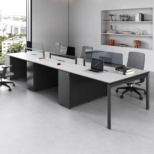 办公位对座椅643放组合套装 开式 办公桌两人工坐并排连体多人时尚