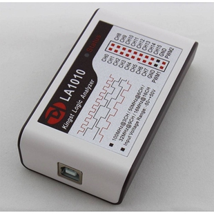 Kingst LA1010 逻辑分析仪 100M采样率 16通道 可调阈值 PWM输出