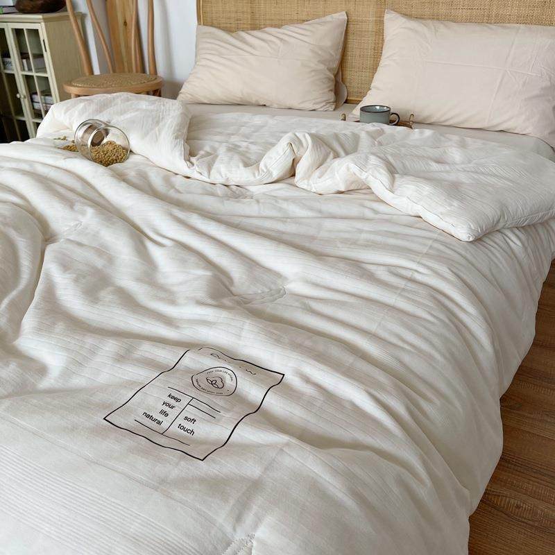 日纯棉50大保豆纤式50％大豆维被子a类单人棉被四季被夏全棉加被,床上用品,化纤被,淘宝优惠券,粉丝福利购,淘宝优惠卷