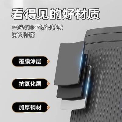 厨房智能垃圾桶家用高款可移动客厅轻奢高颜值自动电动感应式商用