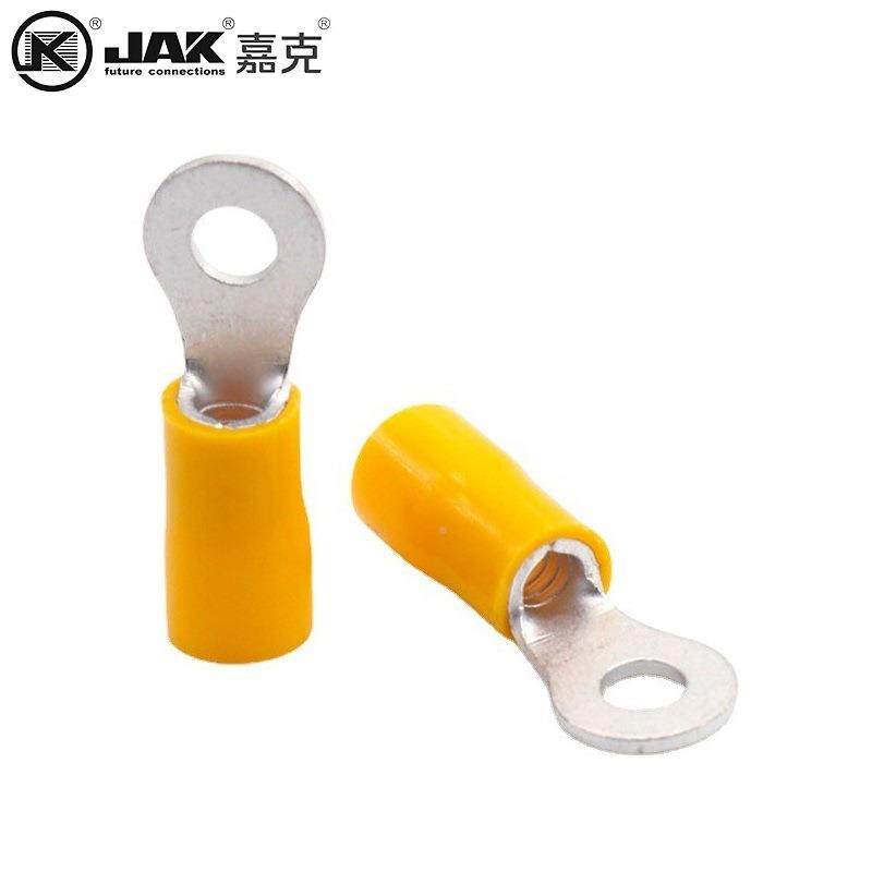 R5.5-4L预绝缘接线端HCX子紫铜O型冷压端子线鼻子有V圆认证形KST,电子元器件市场,连接器,淘宝优惠券,粉丝福利购,淘宝优惠卷