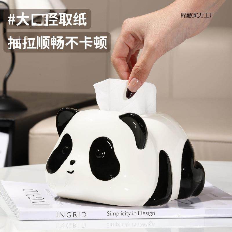 熊可爱猫纸巾盒客厅茶抽几家用意摆1件创纸抽盒卡通陶瓷纸盒高颜,收纳整理,纸巾盒,淘宝优惠券,粉丝福利购,淘宝优惠卷