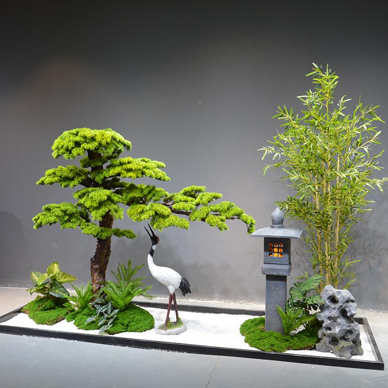 仿真松LCC10树入户置庭院阳台花园造景布观湖石太假山景落地假迎