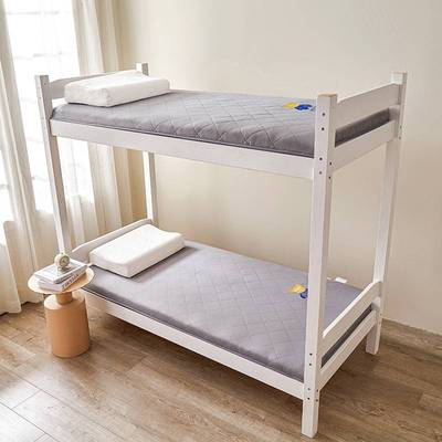 水洗棉透气学生床垫宿舍上下铺寝室软垫子榻榻米单人纯色褥子