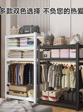 简易衣柜出货租室房YWD用架式衣柜简易组装放式家用卧落开地挂衣