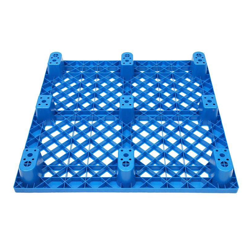 九脚网格塑料托1212面防潮单板仓储盘物OSE流仓塑胶拖盘叉车库周