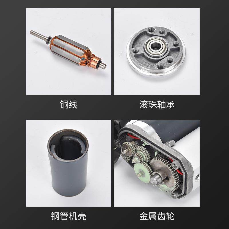 直流机电动V推杆XC759缩杆升降器伸微型往复式电12伏2XC759448马