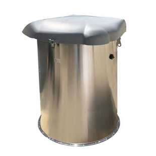 脉冲除尘器水泥搅拌站罐顶灰仓不锈钢除尘器筒仓顶部收尘机R03