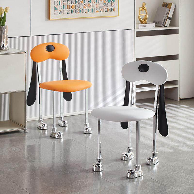 中古狗狗靠背椅餐椅化简妆家TNV用室儿童房卧设计师约餐桌卡子通