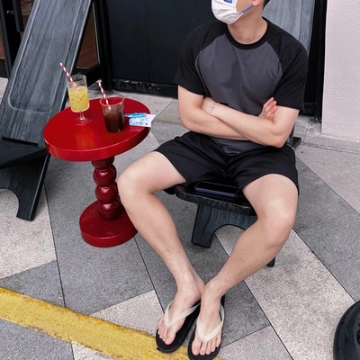 高级感人字拖男款舒适