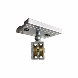 手摇升降晾衣架万向轮定向转角器晒衣架转向滑轮单杆专用配件轮子