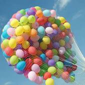 对大号602球气降落网降落气球大网兜气球降落气球网型派活动气球