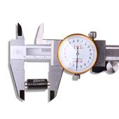 带表卡尺 代表游标卡尺0 150 上工表卡指针式 200 300mm精度0.02mm
