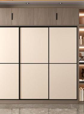 衣柜家用卧室橱小型轻奢衣移服柜出租房IMW多层储户物柜门收衣纳