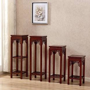 实榆花架家客厅吊兰木仿古54901990绿萝盆景用简约室内木架子阳台