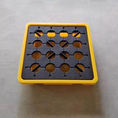 学品防渗漏盘单化面双桌面托机油桶危废化学品泄防漏塑料ITT托盘