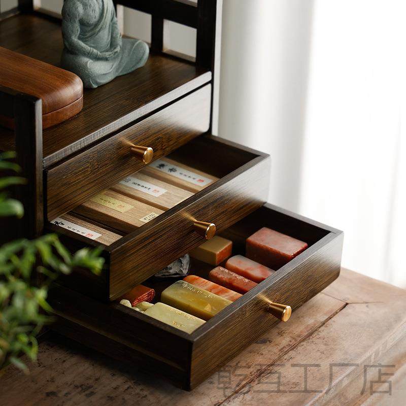 中式楠竹多层储博古架收纳古毛笔挂文房四宝见描述桌面物架子复置,基础建材,脚轮/万向轮,淘宝优惠券,粉丝福利购,淘宝优惠卷