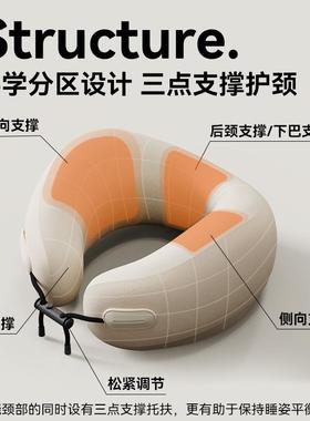 EVERYTHINK旅枕颈枕机枕脖行BRTQWBjj头枕女生u形枕护颈飞脖枕子