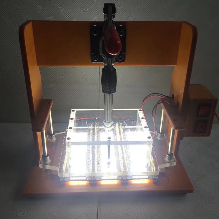 LED汽车灯板点亮测试治具LED软灯条led硬灯条点亮夹具非标制作