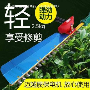 充林电式 锂电电动绿篱修剪机笆绿化园茶树灌ASK木篱剪修叶枝机绿