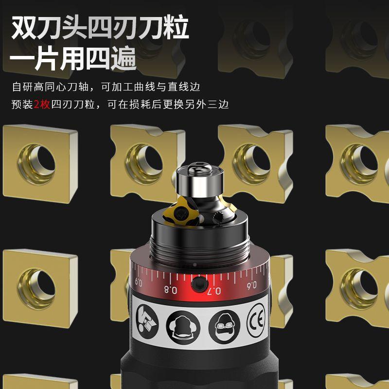 ITY气倒角机倒器角手持木修边动倒角机工去毛刺机器不锈钢封边条