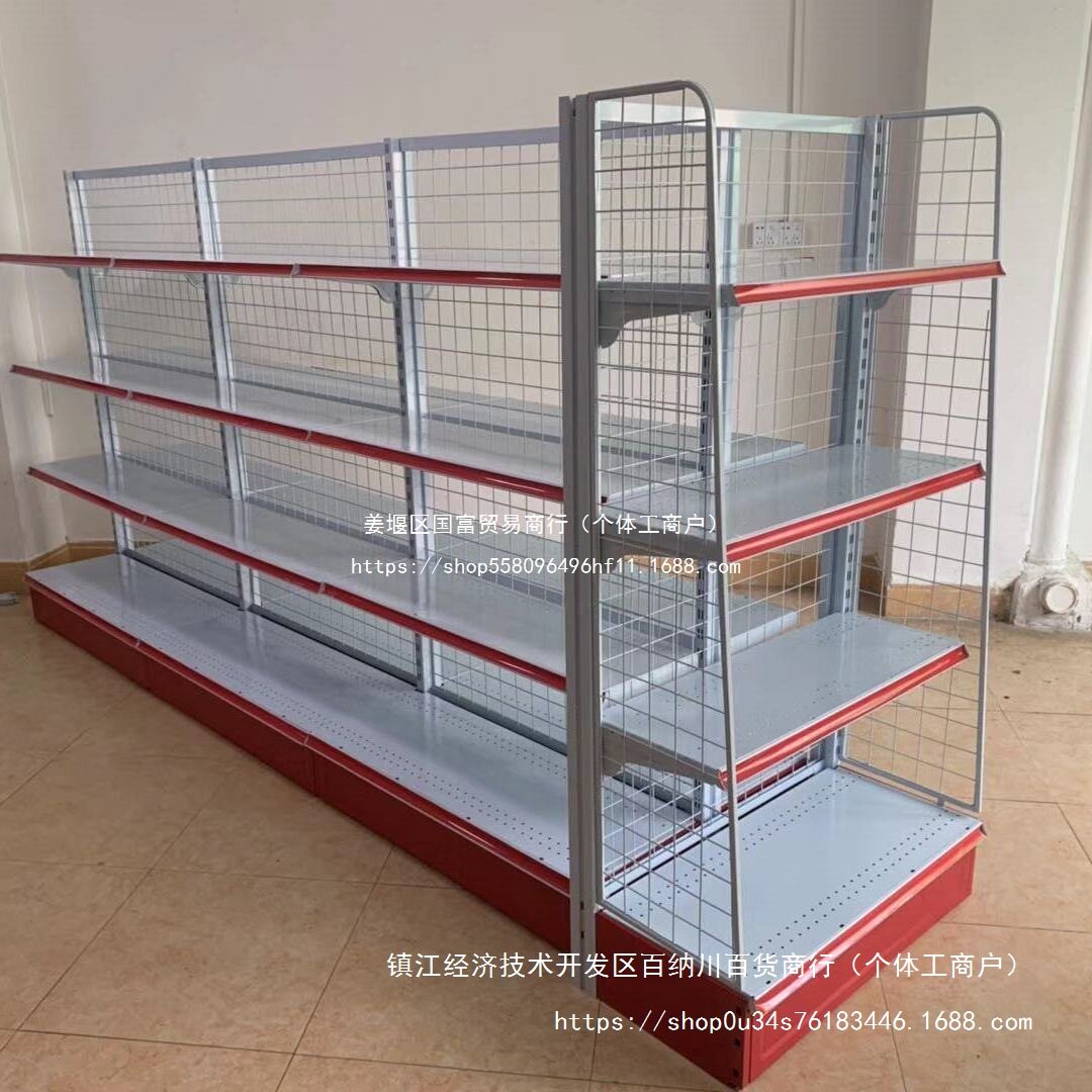 货架超市货架便利店士多店商店展示架多功能多层小卖部置物架铁架
