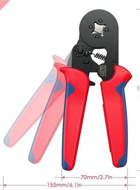 子德国进口管型针型端压线6钳HSC85436-4/6-VE型冷压端子电工钳压