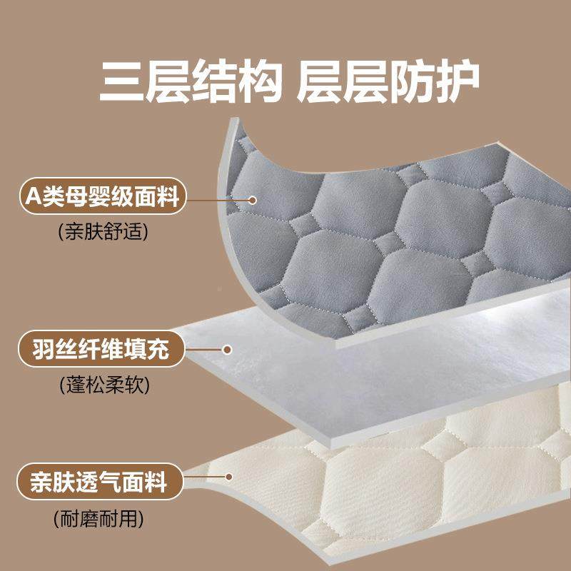 床笠款六面全包拉链床罩加厚席思床床垫保20240317护套新款四梦季,床上用品,床裙,淘宝优惠券,粉丝福利购,淘宝优惠卷