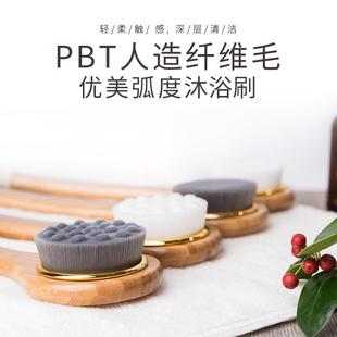 猫爪软毛长柄洗澡背刷搓背童搓澡FMG宝宝沐浴刷子洗澡儿清洁擦求