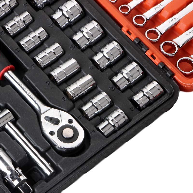 37件套m筒扳手组37件套双合套快速棘轮大飞12.5m开口梅花装扳手套